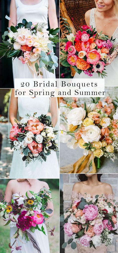 May Wedding Bouquet Ideas, Best Flowers For June Wedding, March Bride Bouquet, Outdoor Wedding Bouquets, Wedding Flower Combinations, Destination Wedding Flowers Bride Bouquets, Popular Wedding Bouquets, Flowers For April Wedding, Wedding Spring Bouquets