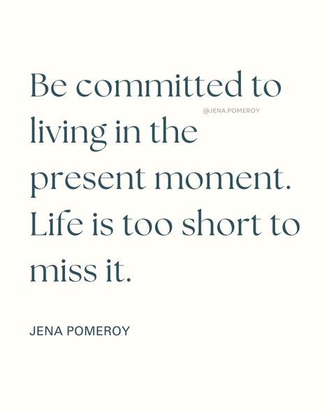 Your reminder going into the holiday season. It’s easy to get caught up in the busyness of it all, so try to take a moment to embrace the moment. 🫶🏻🫶🏻 Want to feel more grounded and present? DM or comment below “PEACE” and I’ll send you details about my gratitude journal as well as info on my breathwork classes🧘🏻‍♀️ #gratitude #meditation #mindfulness #justbreathe #liveinthenow #intentionalliving #innerpeace #bepresentinthemoment #holidayseason Quote About Being Present, Staying In The Moment, Living In The Moment Quotes, Present Moment Quotes, Live In The Moment Quotes, Moment Quotes, Gratitude Meditation, Living In The Moment, Moments Quotes