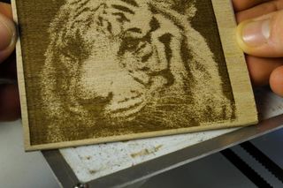 How to Engrave Picture on Wood : 3 Steps (with Pictures) - Instructables Pictures On Wood, Photo Onto Wood, Diy Laser Engraver, Wood Laser Ideas, Diy Laser Cut, Epoxy Wood Table, Router Projects, Laser Engraved Ideas, Picture Engraving