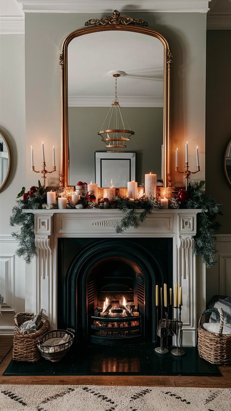 Discover the best in home decor with elegant ideas and trendy updates. Explore luxe inspirations and chic solutions for a stylish home transformation. #HomeInspiration #DecorTrends #LuxeInteriors Wreath Above Fireplace, Painted Mantle, Styling Bookshelves, Home Transformation, Luxe Interiors, Elegant Home Decor, Chic Home Decor, Home Trends, Stylish Home Decor