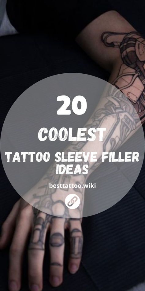 20 Exquisite Tattoo Sleeve Filler Ideas for Women in 2024: Traditional Backgrounds and Flower #tattooideas #tattoodesign #tattooart #tattoosforwomen #tattoomodel. Find out more here 👉https://www.theworldaccordingtome.org/body-art/?art477 Arm Sleeve Tattoos Fillers, Forearm Sleeve Filler Ideas, Mens Sleeve Filler Ideas, Tattoo Designs Arms Men, Tattoo Gap Filler Ideas Sleeve For Men, Best Tattoo Designs For Men Arm, Tattoo Sleeve Background Ideas, Tattoo Arm Filler Ideas, Ideas For Hand Tattoos