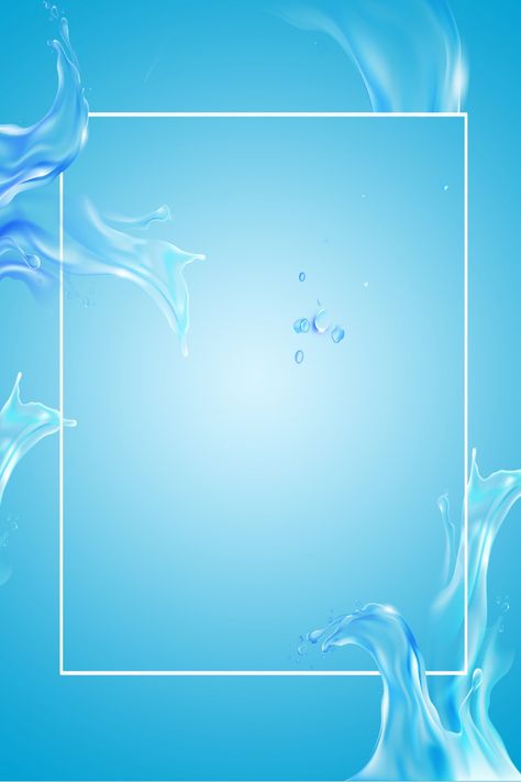 World Water Day Creative Water H5 Poster Background Psd Download Water Conservation Poster, Background Air, World Environment Day Posters, World Wetlands Day, Water Drop Vector, Environmental Posters, Background Psd, Plan Image, Water Poster