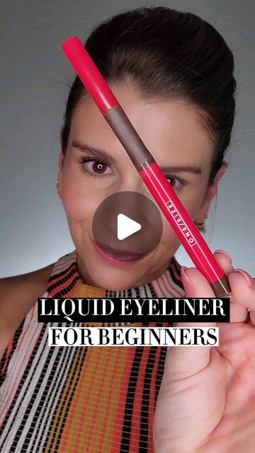 3,692 likes, 102 comments - katetalbertmua on January 8, 2023: "Liquid Eyeliner for Beginners. This is easy friends, I promise!! ❤️❤️ I'm using the liqu..." How To Use Liquid Eyeliner, Liquid Eyeliner Tutorial For Beginners, Brown Eyeliner Tutorial, Liquid Eyeliner For Beginners, Liquid Eyeliner Tutorial, Kate Makeup, Felt Tip Eyeliner, Eyeliner For Beginners, Eye Liner Tricks