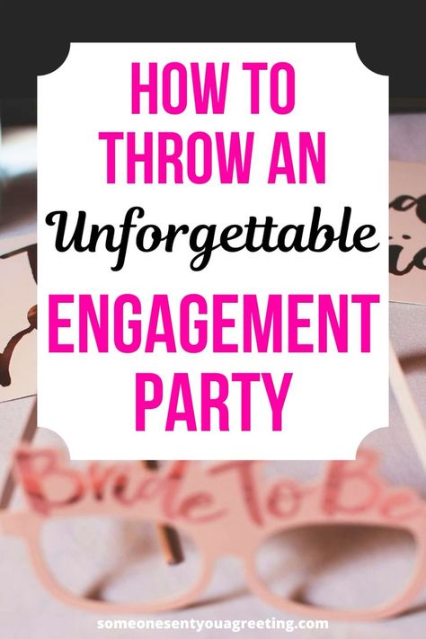 Use these engagement party ideas to throw an amazing engagement party for the happy couple. These ideas will help you get every part just right Surprise Engagement Party Decorations, Engagement Party Must Haves, Engagement Party Diy Decorations, Engagement Party Venue Ideas, Summer Engagement Party Themes, Surprise Engagement Party Ideas, Engagement Party Themes Ideas, Engagement Party Planning Checklist, Small Engagement Party Ideas