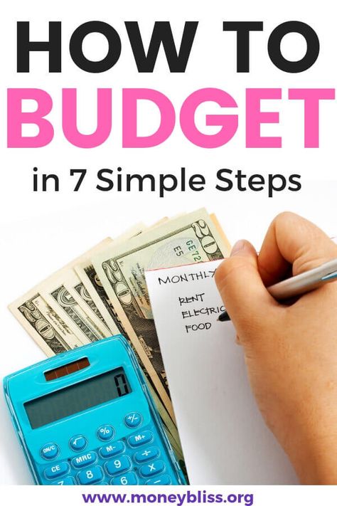 Learn how to budget for beginners. Find tips to help you succeed to save money and pay off debt. Monthly, biweekly or living paycheck to paycheck. Use our free printables for budgeting. #budget #moneybliss Budgeting For Beginners, Budget Monthly, Money Smart, Budgeting 101, Debt Tracker, Free Budget, Financial Peace, Living On A Budget, Making A Budget