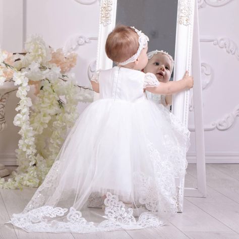 Smocked baby girl dresses