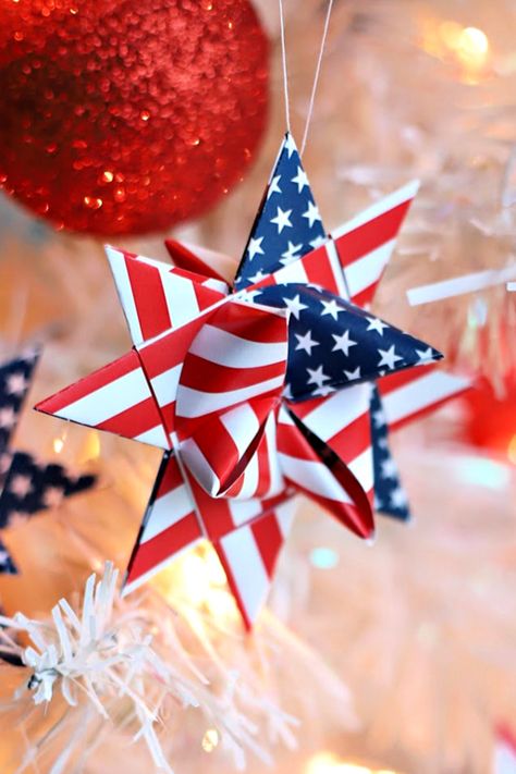 Patriotic Stars | Grateful Prayer | Thankful Heart Wine Birthday, Grateful Prayer, Champagne Gift, Diy Crafts For Adults, Thankful Heart, Patriotic Stars, German Christmas, Paper Creations, Macaroni Salad