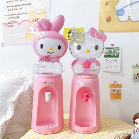 My Melody Desktop, Sanrio Cartoon, Cute School Stationary, Study Decor, Kawaii Room Decor, Melody Hello Kitty, Water Dispensers, Kawaii Sanrio, Stationary School