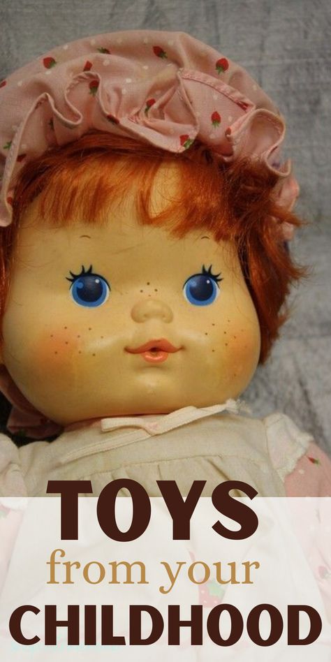 We all had those special toys we loved so much when we were younger. Where are those toys now? Do you still have them? Do you remember these childhood toys? #vintage #vintagetoys #toys #childhood #childhoodtoys #rememberthese #dolls #strawberryshortcakedoll #strawberryshortcake #kids #kidstuff 1980s Childhood Remember This 80 Toys, Old Toys 1960s 1970s Childhood Memories, 1970s Toys Childhood Memories, Antique Toys Vintage, 80s Toys Nostalgia, 70s Toys Childhood Memories 1970s, 70s Toys Childhood Memories, 1970s Childhood Nostalgia, Vintage Toys 1970s 1960s