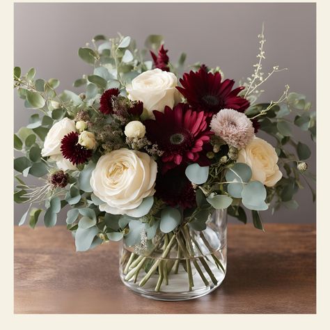 Workday Wildflowers Bouquet Package | Best Florist in Storrs – Found Florist Farm, LLC Desk Flower Arrangement, New Year Flower Arrangement, Greenery Floral Arrangements, Christmas Flower Bouquet, Simple Floral Arrangements, Holiday Flower Arrangements, Wildflowers Bouquet, Desk Flowers, Holiday Floral Arrangements