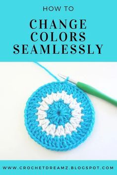 Change Colors In Crochet, Amigurumi For Beginners, Trendy Sewing Patterns, Beginner Crochet Tutorial, Trendy Sewing, Crochet Stitches For Beginners, Crochet Mandala, Crochet Instructions, Crochet Round