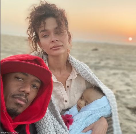 BREAKING: Nick Cannon announces youngest son dies of brain tumor | Daily Mail Online Lanisha Cole, Alyssa Scott, African American Family, Nick Cannon, Becoming A Father, Always Smile, Expecting Baby, Return To Work, Baby Mama