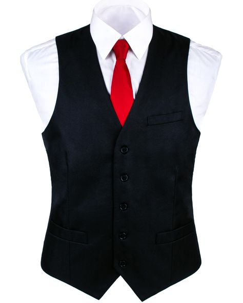 Suit Vest For Men, Mens Dress Vests, Mens Black Vest, Black Suit Vest, Clothes Drawing, Classic Tuxedo, Vest For Men, Formal Suit, Black Formal