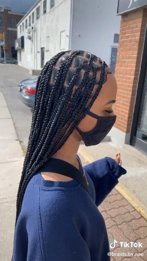 Weave Hairstyles Braided, Short Box Braids Hairstyles, Big Box Braids Hairstyles, Box Braids Hairstyles For Black Women, Cute Braided Hairstyles, Braids Hairstyles Pictures, Braided Cornrow Hairstyles, Cute Box Braids Hairstyles, Protective Hairstyles Braids