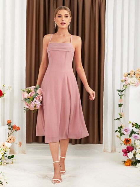 Blush Bridesmaid Dresses Short, Light Pink Bridesmaid Dresses, Latest Bridesmaid Dresses, Blush Pink Bridesmaid Dresses, Pale Pink Dress, Dama Dresses, Vestidos Color Rosa, Pink Dress Short, Blush Bridesmaid Dresses