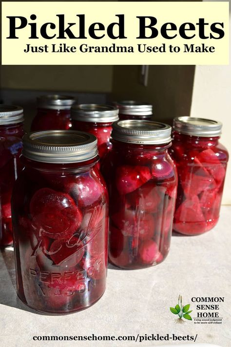 Vegetable Canning, Canned Pickled Beets, Canning Beets, How To Boil Beets, Pickled Beets Recipe, Easy Canning, Canning Pickles, Home Canning Recipes, Canning Vegetables