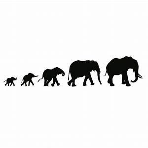 Elephant Family Silhouette, Elephant Silhouette Tattoo, Elephant Family Tattoo, Elephant Stencil, Tattoo Silhouette, Wand Tattoo, Rune Tattoo, Elephant Applique, Elephant Parade