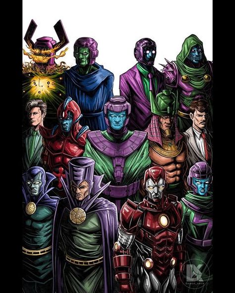 Kang Variants, Antman And The Wasp Quantumania, Marvel Kang, 2023 Drawing, Flash Dc Comics, Marvel Comics Vintage, Kang The Conqueror, Marvel Cartoons, Marvel Superheroes Art