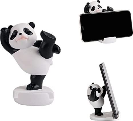 Amazon.com: Stellar Panda Kawaii Phone Stand for Desk,Adjustable Compatible with Smartphones and Tablets,Cute Panda Smartphone Stand,Kawaii Room Decor Aesthetic (Black) : Cell Phones & Accessories Panda Room Decor, Panda Room, Panda Items, Panda Stuff, Phone Stand For Desk, Panda Gifts, Kawaii Phone, Room Decor Aesthetic, Kawaii Room Decor