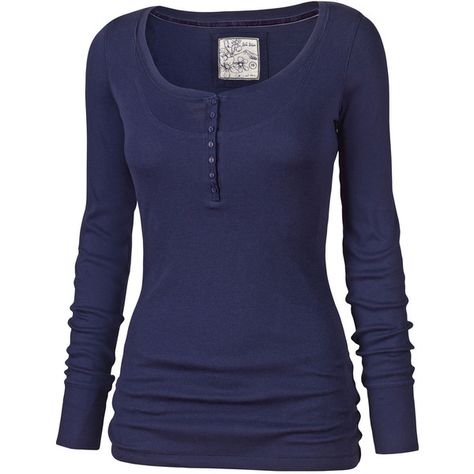 Harita Rib Henley T-Shirt ($20) ❤ liked on Polyvore featuring tops, shirts, long sleeves, blusas, women, blue long sleeve shirt, long sleeve cotton shirts, long sleeve shirts, blue top and blue jersey Long Sleeve Henley Top, Blue Long Sleeve Shirt Outfit Aesthetic, Ribbed Henley Top, Henley Top Women, Blue Long Sleeve Shirt Outfit, Long Sleeve Shirts Aesthetic, Long Sleeve Png, Rib Shirt, Long Sleeve Shirt Outfits