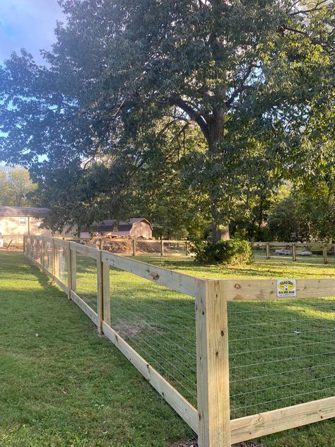 Yard Dog Fencing – Middle Tennessee Fence Installers Fenced In Dog Yard, Mobile Home Fenced Yard, Chicken Wire Dog Fence, Dog Fence Ideas Backyards, Fenced In Backyard Ideas, Cheap Fence Ideas For Dogs, Fence Ideas For Dogs, Fence With Wire, Dog Yard Fence