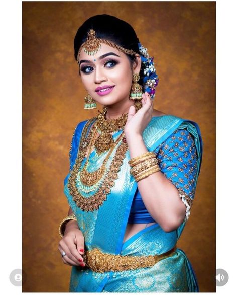 Saree Ceremony Stills, Puberty Poses, Kids Saree, Model Saree, Hindu Wedding Photos, Saree Ceremony, Posh Wedding, South Indian Bride Saree, Indian Bride Poses