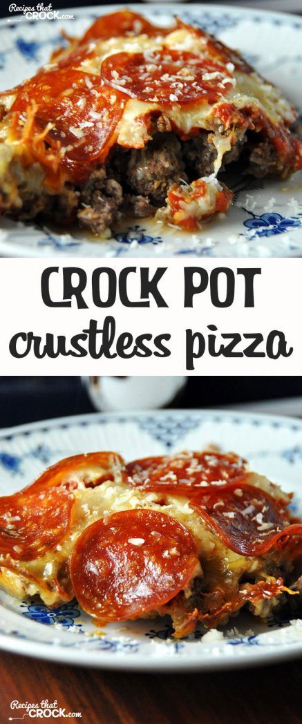 Crustless Pizza, Low Carb Slow Cooker, Keto Diets, Low Carb Sauces, Resep Diet, Low Carb Pizza, Bariatric Recipes, Low Carb Dinner, Crock Pot Cooking