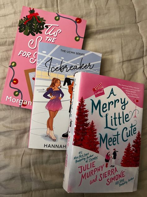 A Merry Little Meet Cute Aesthetic, Tis The Season For Revenge Book, Christmas Book Ideas, Book Recommendations Aesthetic, Hannah Grace Books, Christmas Books Aesthetic, Christmas Reading Aesthetic, A Merry Little Meet Cute, Christmas Book Aesthetic