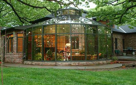 Conservatory Design, Conservatory Greenhouse, Sunroom Designs, Backyard Greenhouse, Dream House Decor, Glass House, Dream Garden, Garden Room, Dream Home Design