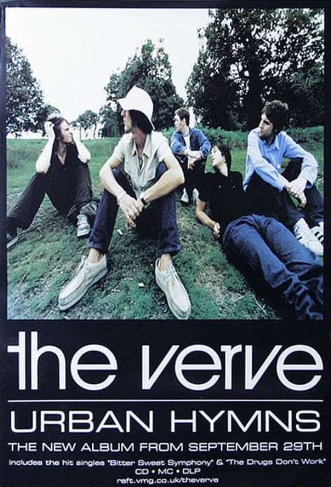 Urban Hymns, Richard Ashcroft, Vintage Music Posters, The Verve, Stone Roses, Pop Posters, I Cant Sleep, Posters For Sale, Rock Posters