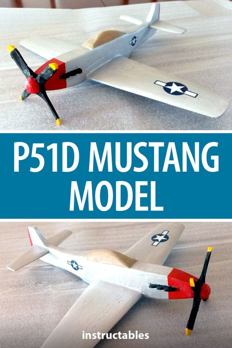 Diy Plane, Wooden Airplane Plans, Diy Wooden Airplane, P51d Mustang, Biplane Model, Rubber Powered Model Airplane Plans, Fine Woodworking Project, Wood Airplane, Wood Airplane Toy