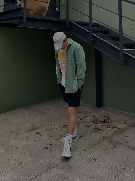 Men Outfit Nike Blazer, Nike Blazer Low Outfit Men, Nike Blazer Mid 77 Outfit Men, Nike Blazer Outfit Men, Blazer Mid 77 Outfit, Nike Blazer Outfit, Nike Blazer Mid 77 Outfit, Shoe Outfits, Nike Blazers Outfit