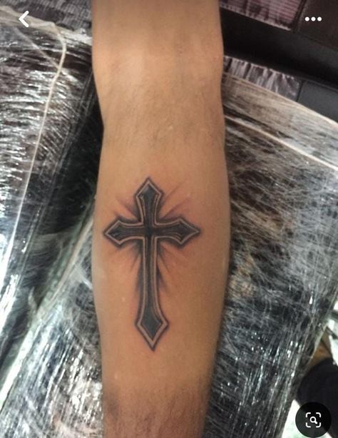 Tattoo For Legs For Men, Crosses Tattoos For Men, Tattoo Cross Men, Men Cross Tattoos, Cross Tattoos For Men Forearm, Cross Tattoos For Guys, Cross Tattoo Men, Bf Tattoos, Christian Tattoos Men