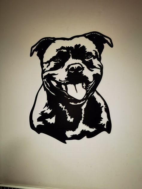 Metal Portrait, Friends Photo, Bird Silhouette, New Dog, Staffordshire Bull Terrier, Metal Letters, Dog Stuff, Pyrography, Dog Portraits