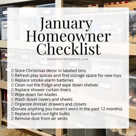 Your home wants a fresh start as much as you do! In order to gear up for a successful year ahead, here are some home maintenance tasks you should tackle within January: The Real Estate Market is still hot! 🔥🔥🔥 CALL US TODAY 📲☎️ If you’re looking to get Top Dollar🔝 for your home!! ☎️‪(732) 786-3838‬ 🌐 NewJerseyresidence.com January Home Maintenance Checklist, January Home Maintenance, January Real Estate, January Checklist, Homeowner Checklist, Monthly Checklist, Home Maintenance Checklist, Real Estate Advertising, Dresser Organization