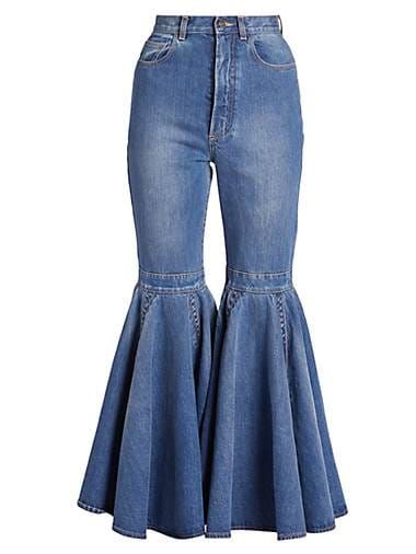 Designer Jeans For Women, Designer Jeans, Flared Jeans, Fit N Flare Dress, Moda Operandi, Bell Bottoms, Kids Bedroom, High Waist Jeans, Flare Dress