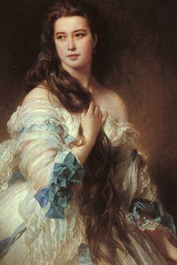 Franz Winterhalter, Franz Xavier Winterhalter, Franz Xaver Winterhalter, Famous Portraits, Victorian Paintings, Arte Van Gogh, Ideal Beauty, Scrapbooking Photo, Victorian Art