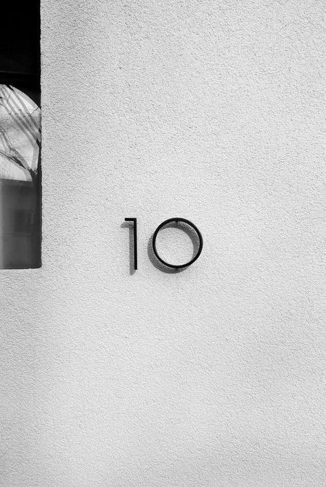 Fotografi Digital, Josef Albers, Wayfinding Signage, Environmental Graphics, Signage Design, Nordic Design, House Numbers, White Aesthetic, Sign Design