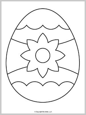 Free Printable Easter Egg Templates and Coloring Pages Easter Egg Templates Free Printables, Easter Chick Template, Easter Egg Crafts Preschool, Easter Mosaic, Christmas Profile, Simple Easter Eggs, Easter Egg Printable, Easter Egg Template, Memorial Day Coloring Pages