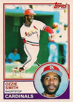 Baseball Card Values, Ozzie Smith, Cardinals Players, Baseball Photography, St Louis Cardinals Baseball, Stl Cardinals, Baseball Trading Cards, Player Card, Cardinals Baseball