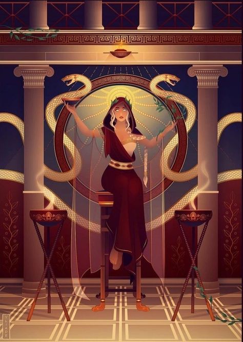 Yliade Art, The Oracle Of Delphi, The Kane Chronicles, Temple Of Apollo, Greek Goddess Art, Oracle Of Delphi, Greek Mythology Gods, Roman Gods, The Oracle