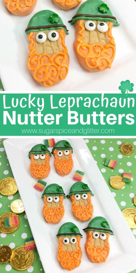 Whiskey Bread Pudding, Leprechaun Cookies, Rainbow Grilled Cheese, Guinness Cupcakes, Edible Eyes, St Patrick's Day Cookies, St Patties, Bon Appetite Recipes, Cookies Sugar