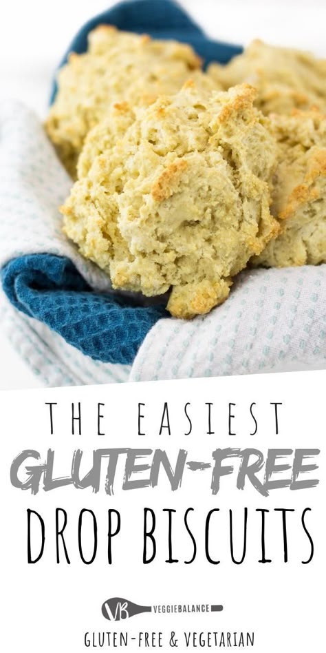 Gluten Free Drop Biscuits are by far the easiest and tastiest biscuits you’ll ever make. Perfectly mimicking those Bisquick biscuits I grew up on. via @veggiebalance Gluten Free Drop Biscuits, Bisquick Biscuits, Gluten Free Bisquick, Drop Biscuits Recipe, Stevia Recipes, Yummy Biscuits, Gluten Free Biscuits, Gluten Free Recipes Bread, Gluten Free Breads