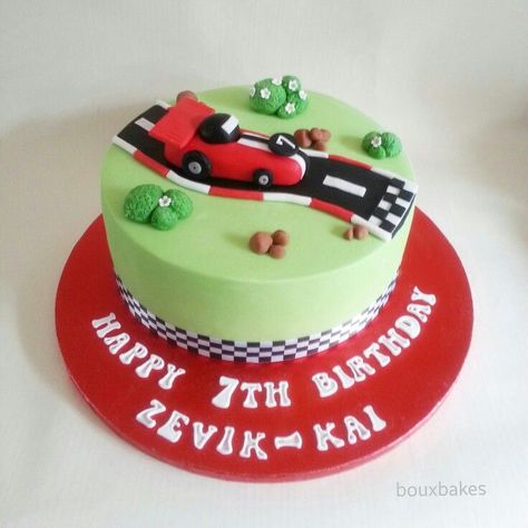 7 Year Boy Birthday Cake, Cake For 7 Year Boy, Birthday Cake For 7 Year Boy, Race Birthday, Racing Cake, Car Cakes, Unique Cakes Designs, Cars Birthday Cake, Bday Wishes