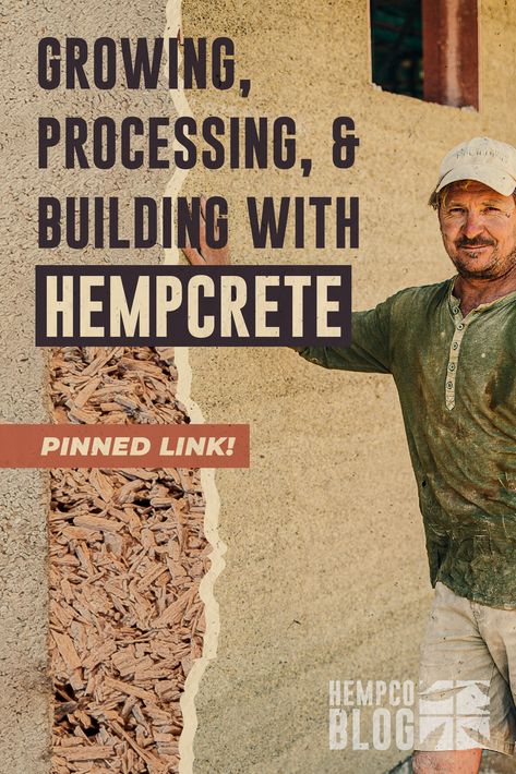 Is It Really That Easy...? In this blog, we take a closer look at how Hempcrete is made - From Seed To Shell. Check the pinned link to read the full rundown! Eco Friendly Building, Paper Industry, Building Material, Natural Building, Healthy Environment, Say Hi, To Read, The Future, Sustainability