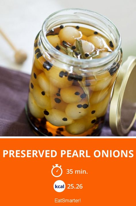 Pickled Pearl Onions Recipe, Onion Recipes Healthy, Canned Sauces, Pickled Pearl Onions, Pearl Onions Recipe, Spicy Pickled Onions, Pickled Items, Pearl Onion Recipe, Canned Recipes