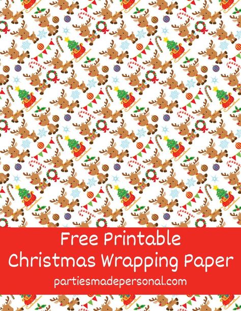 Free Christmas Digital Paper, Christmas Patterns Free Printable, Christmas Paper Wrapping, Gift Wrapper Design, Printable Christmas Paper, Christmas Free Printables, Digital Paper Free Download, Christmas Printable Templates, Printable Wrapping Paper