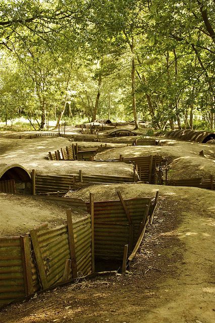 WW1 trenches at Hill 62 and Sanctuary Wood Battle of Ypres taking place in Belgium Ww1 Trenches, Ww1 Battles, Ypres Belgium, Battle Of Ypres, Trench Warfare, Ww1 History, Flanders Field, Ww 1, The Great