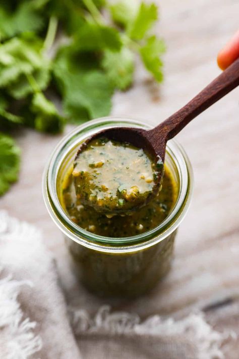 Vietnamese Sauce, Chimichurri Sauce Recipe, Pesto Hummus, Chimichurri Recipe, Salsa Guacamole, Marinated Beef, Foodie Crush, Small Food Processor, Chimichurri Sauce