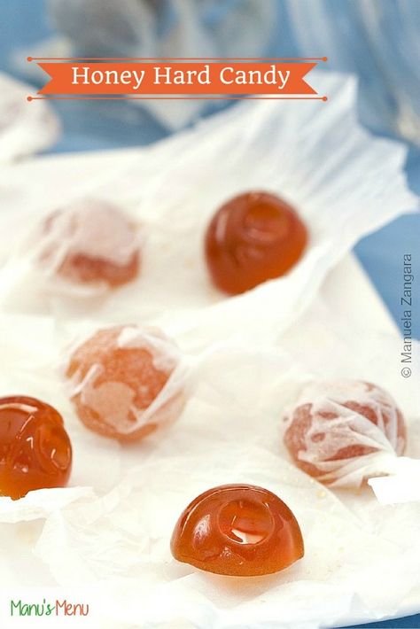 Home Made Candy, Hard Candy Recipes, Healthy Travel Snacks, Healthy Candy, Honey Candy, Candy Recipes Homemade, Honey Recipes, Homemade Candies, Candy Desserts